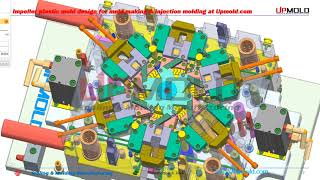 Impeller Plastic Mold Design For Mold Making & Injection Molding At Upmold