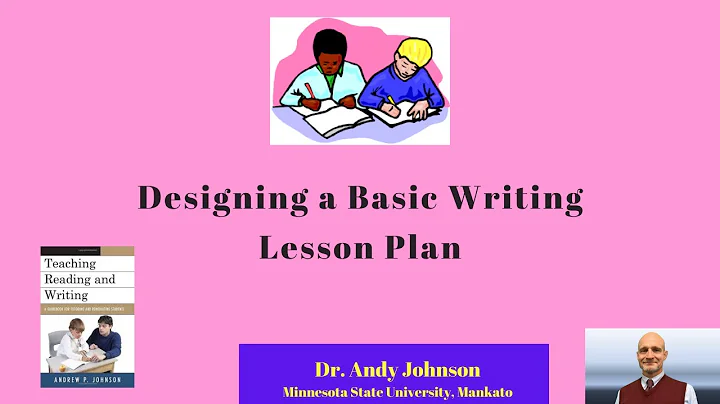 Desiging a Basic Writing Lesson Plan - DayDayNews