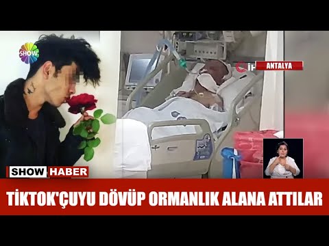 Tiktok'çuyu dövüp ormanlık alana attılar