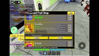 Buying permanent Buddha Fruit in Blox Fruits