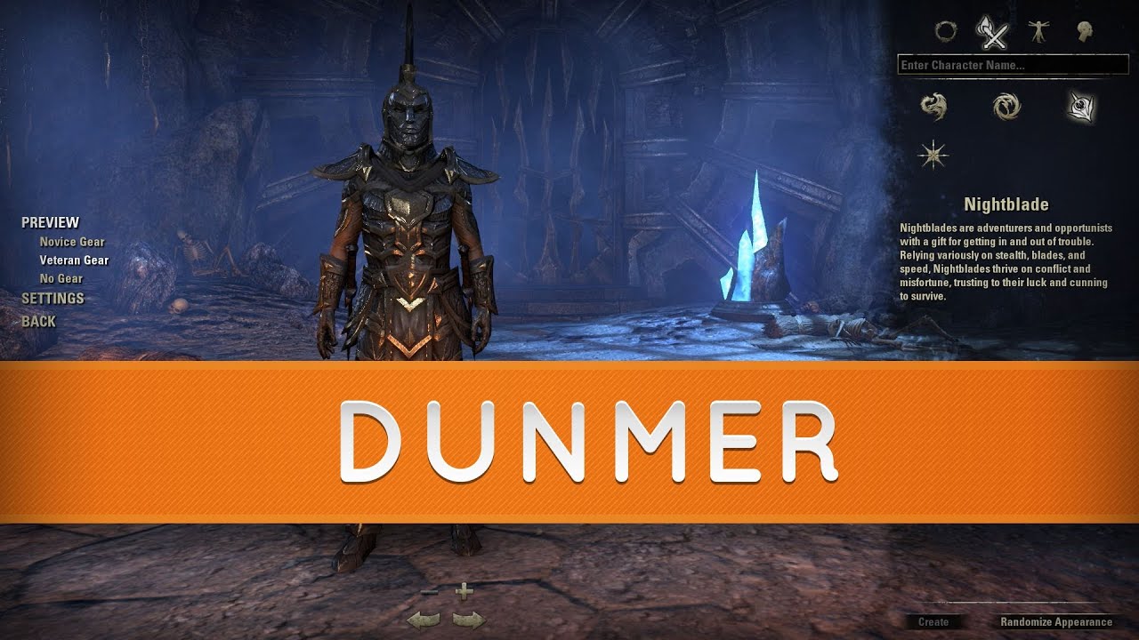 The Elder Scrolls Online on X: Sigma Tem the Dunmer Nightblade