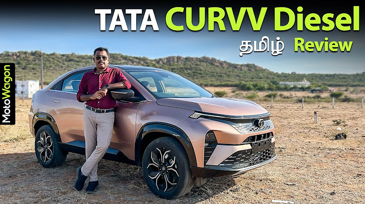 Tata Curvv Diesel - Full Review | Tamil Car Review | MotoWagon.