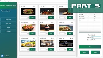 JavaFX Tutorial Part (5/6) - Cafe Shop Management System with Source Code