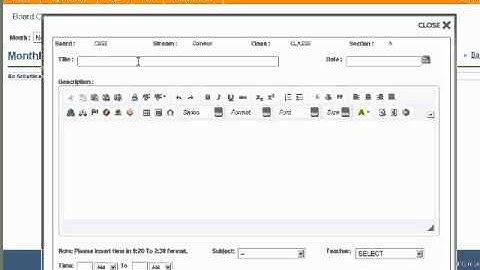 How to enter Activity( Tezkids.com - School Management Software)
