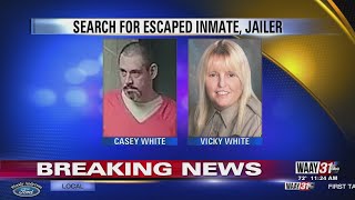 Vehicle linked to Casey White, Vicky White possibly found in Indiana