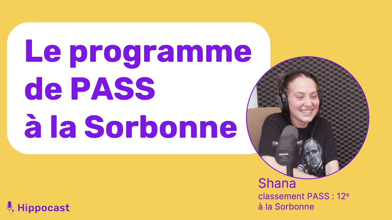 Le programme de PASS à La Sorbonne