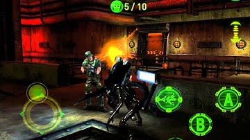 AVP Evolution HD Walkthrough - Alien side mission 5 - Training pit