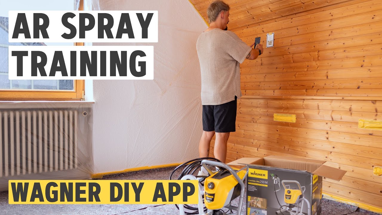 Aplicación WAGNER DIY: Llevar a cabo la formación AR Spray