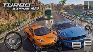 Turbo racing 3D : Android gameplay  screenshot 5