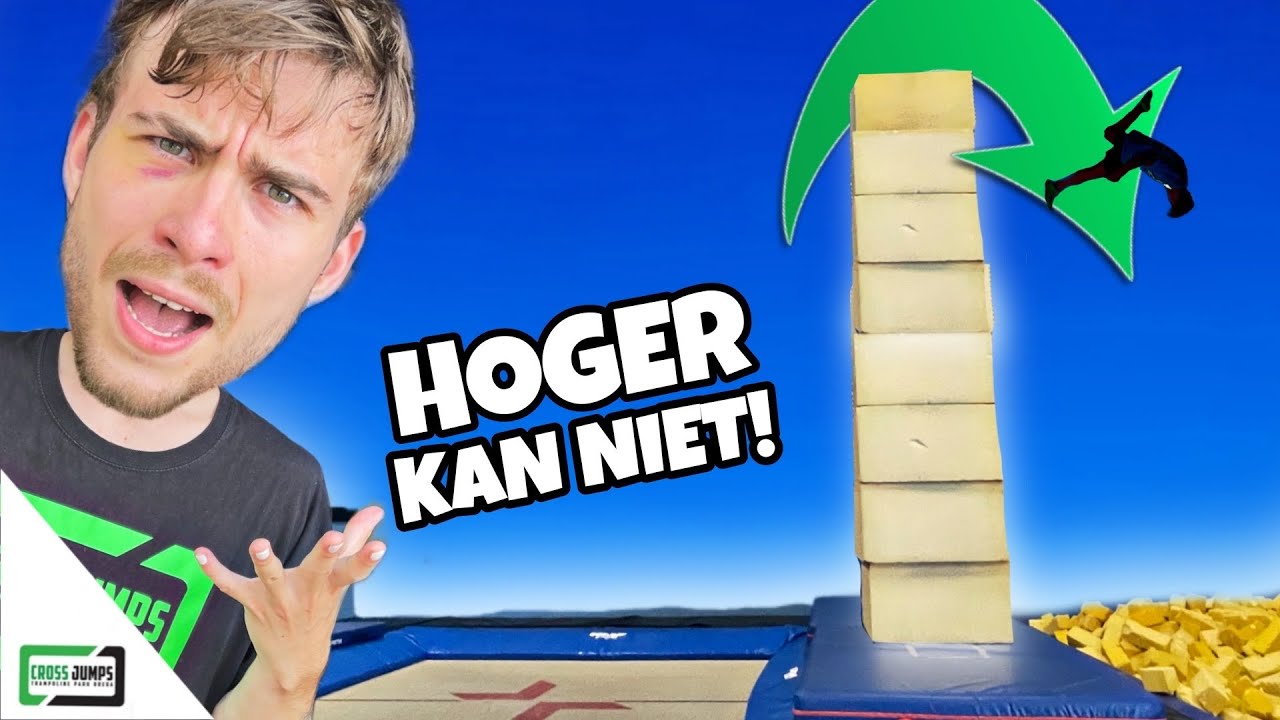 Het PLAFOND is TE LAAG voor deze challenge!? Cross Jumps