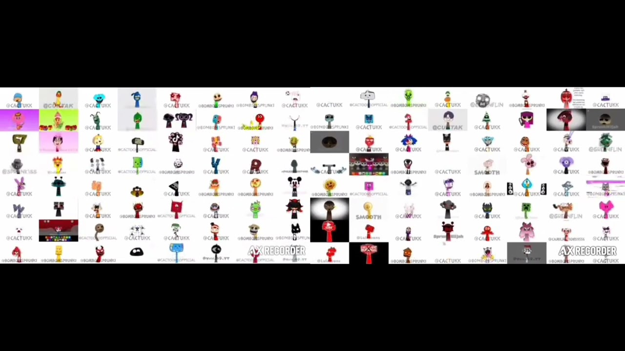 Sprunki oc ultimateparison 5 and 6 duoparison