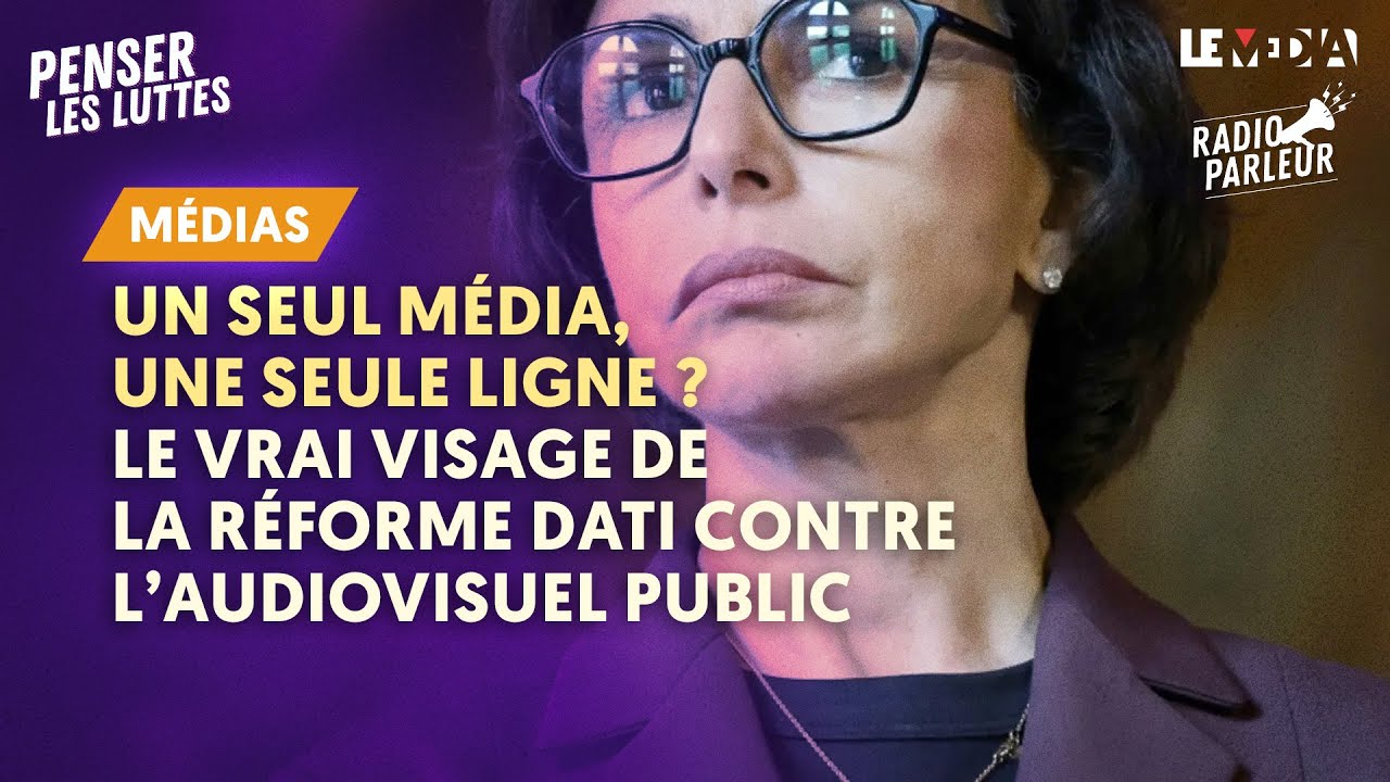 ⁣UNE FUSION DE L'AUDIOVISUEL PUBLIQUE ? LE VRAI VISAGE DE LA RÉFORME DATI