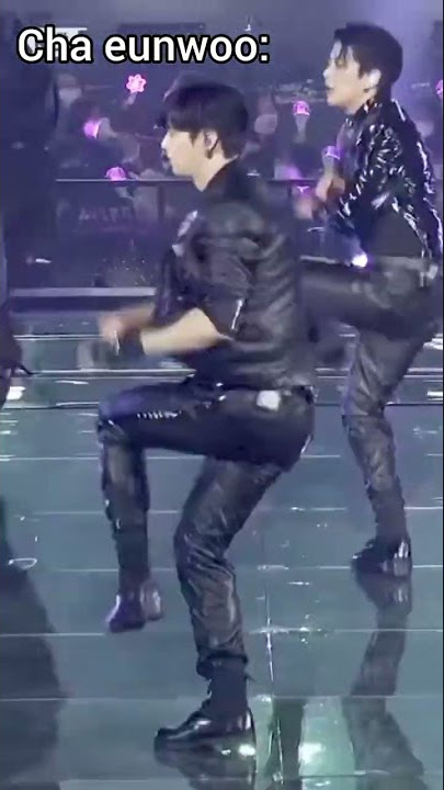 cha eunwoo can't even dance?! #shorts #chaeunwoo #kpop #astro