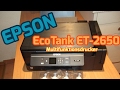 Unboxing Epson EcoTank ET-2650 Multifunktionsdrucker