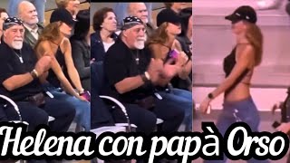 Helena Prestes E Papà Orso Vanno A Vedere Javier Martinez Al Palaterni