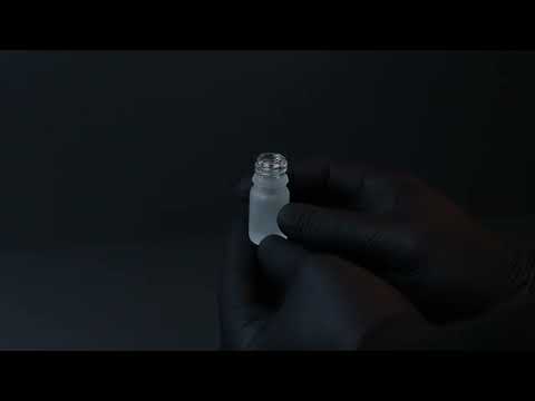 Скляний флакон матовий 5мл., видео 1