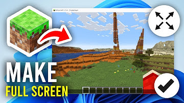 How To Make Minecraft Full Screen On PC or Laptop - Full Guide