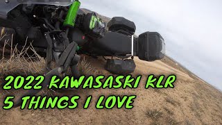 2022 Kawasaki KLR | 5 Things I Love