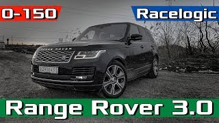 New Range Rover 2019 3.0 TDV6 - 249 hp - разгон 0-100, 0-150, 402m