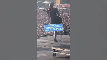 Thumbnail of Just Wet Leg smashing their Reading Festival performance in some stunnin high heel footie boots x