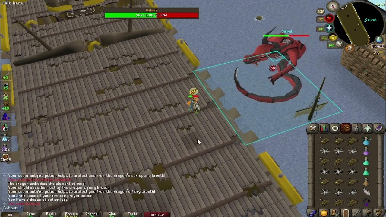 OSRS Combat Achievement 'Galvek SpeedTrialist' with DHCB YouTube