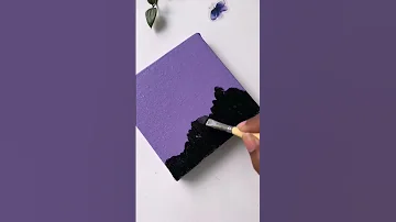 رسم لوحه صغير سهله للمبتدئين 