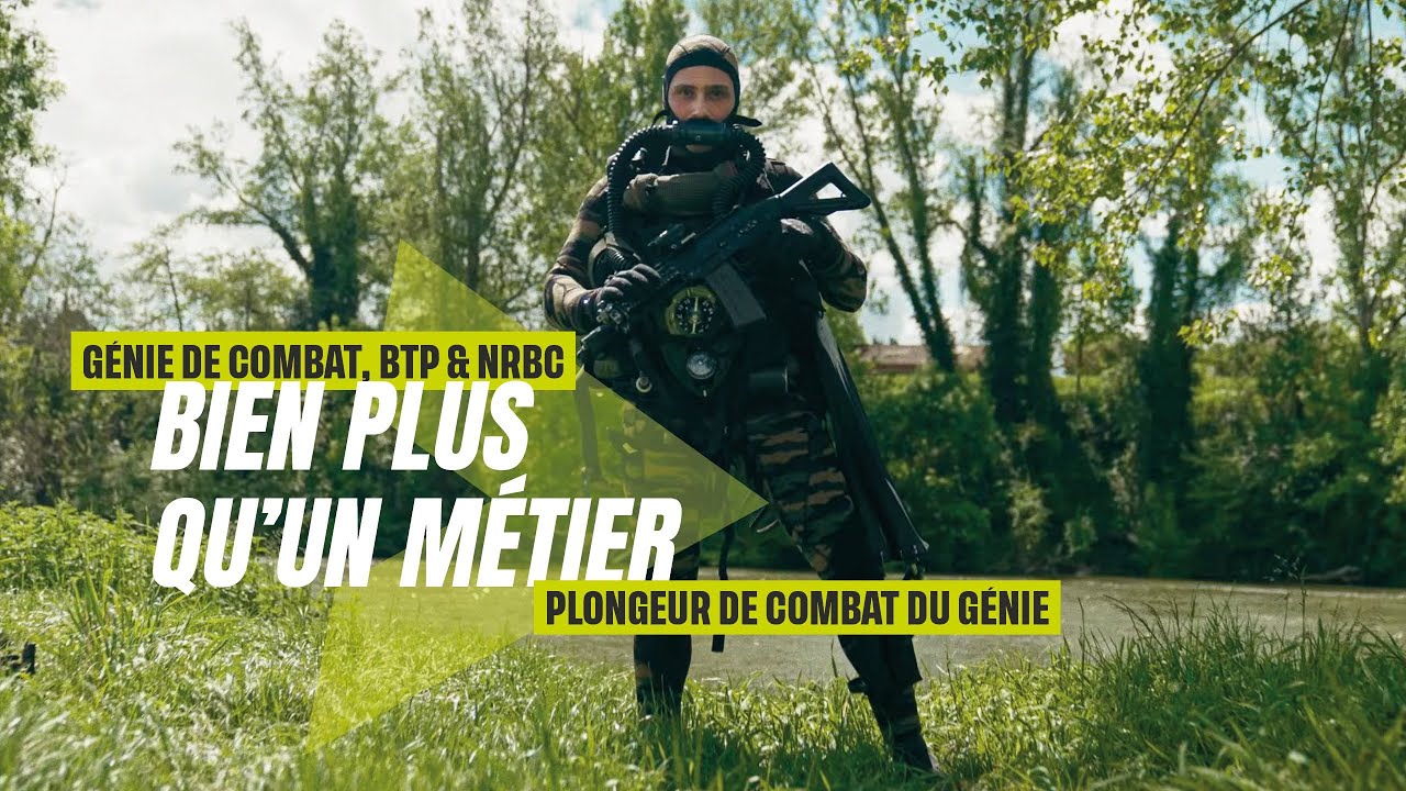 Plongeur de combat du Génie : infiltration sous pression