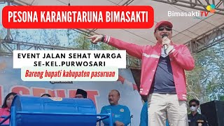 pesona karang taruna bimasakti || acara jalan sehat 2022