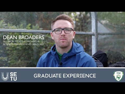 IT Carlow | BA in Sport Coaching & Business Management Course - Dean Broaders Graduate Experience