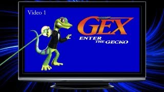 Let's Play Gex: Enter the Gekko Pt. 1 - Into the Media Dimension