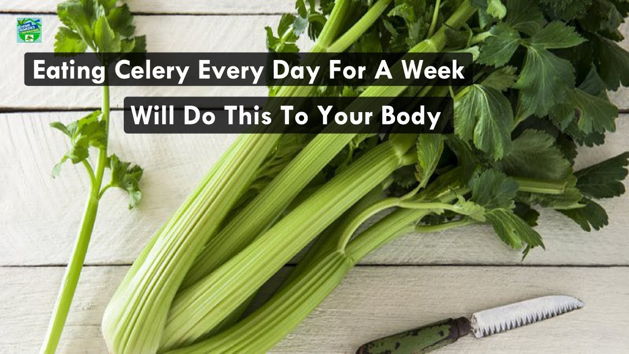 Eating Celery Every Day For A Week Will Do This To Your Body | Home