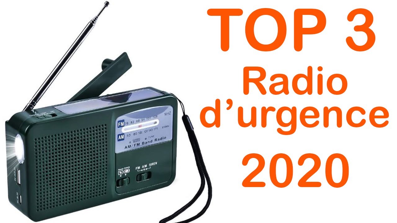 Radio d'urgence portable - Radio multifonction - Radio FM portable - Radio  de Survie 