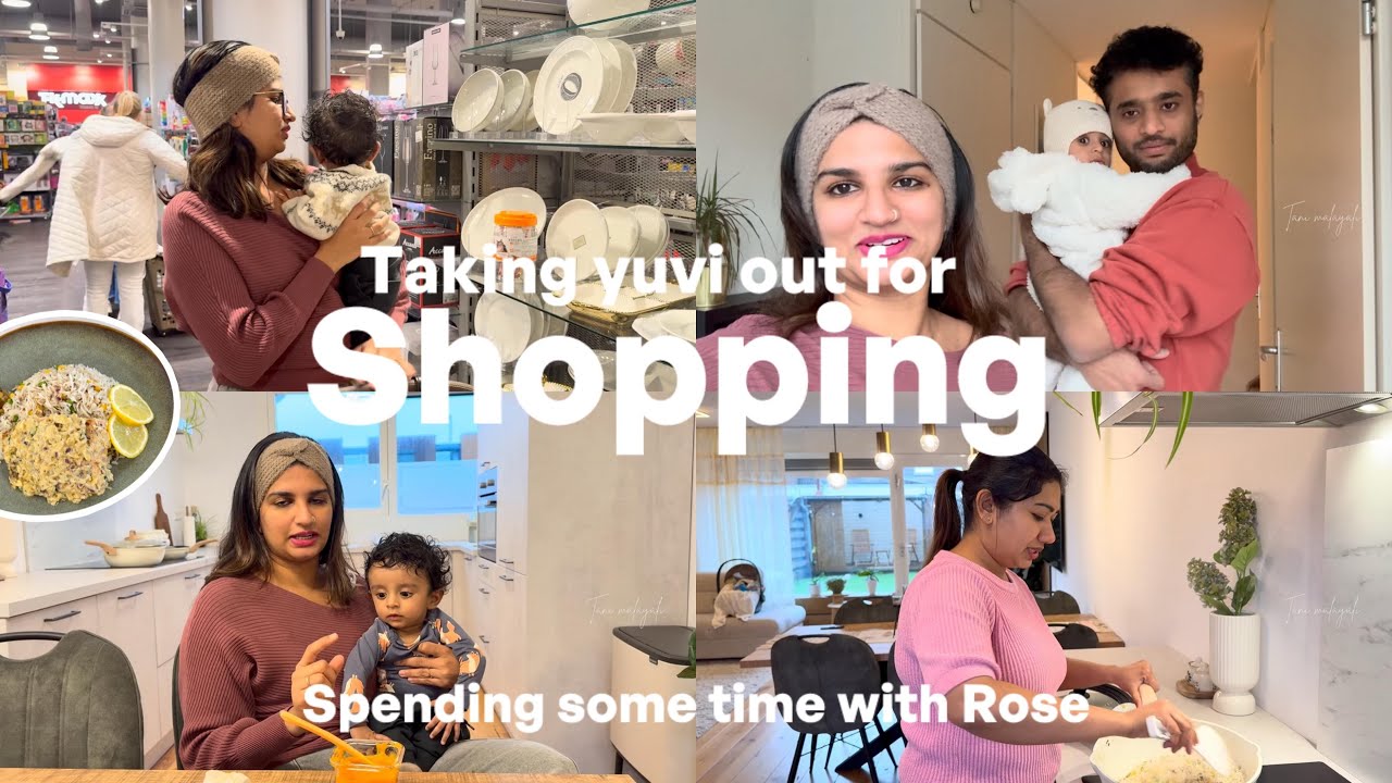 Taking Yuvi out for shopping | Spending time with Rose | Family and fun time