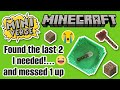 Miniverse Minecraft Axe & Shovel - Finding the last 2 I needed to complete the series!