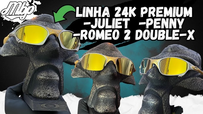 Óculos Juliet 24k Mandrake Aokley Penny X Doublexx Mars+show