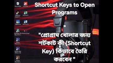 🚀 Pro Trick: কোন Program-ই হোক, নিজের মন মতো Shortcut বানিয়ে খুলুন#viral #trending #shorts #pc