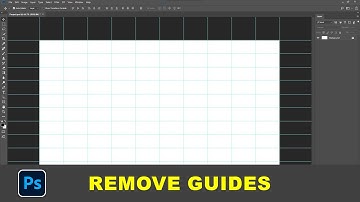 How to Remove Guides in Photoshop