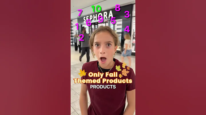 FALL Themed Sephora Products ONLY! #sephora #shopping #haul #shoppinghaul #makeup #skincare