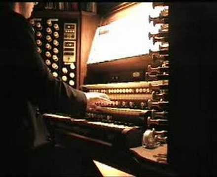 John Pennington at York Minster Organ