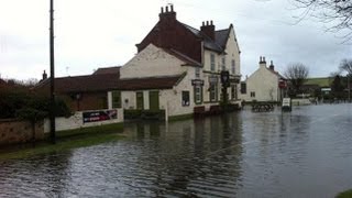 Yorkshire Wolds Flooding December 2012