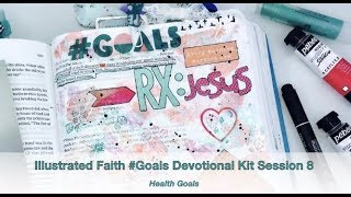 Illustrated Faith #Goals Devotional Kit | Health Goals