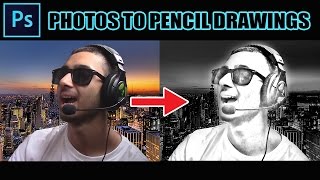 How to: Transform PHOTOS into Pencil DRAWINGS in Photoshop screenshot 2