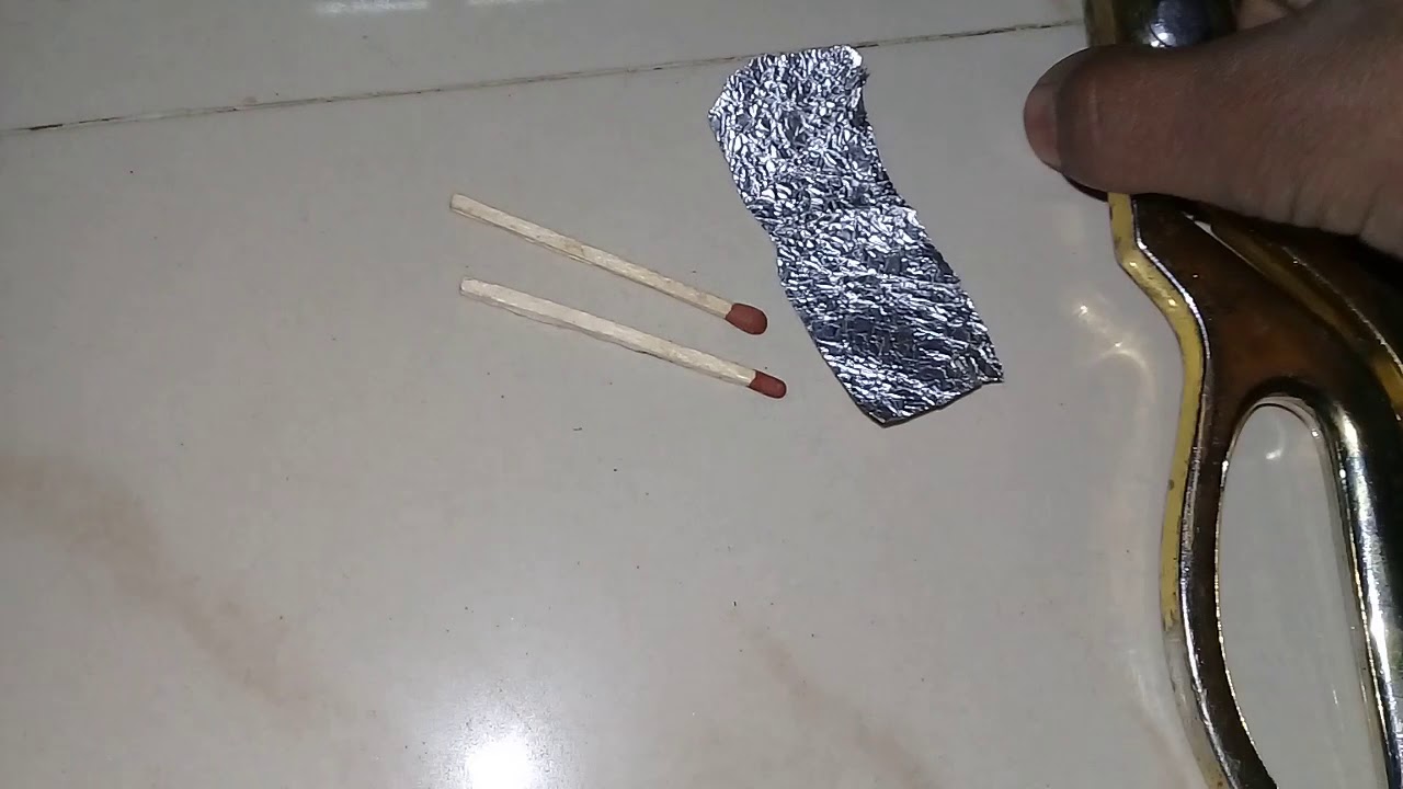 How to make a rocket with aluminium foil easy Diy toy YouTube