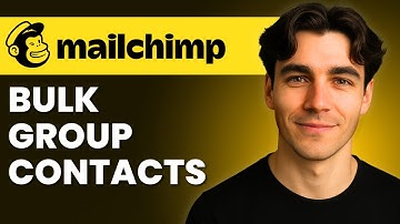 How to Bulk Group Contacts in Mailchimp (Tutorial 2026)