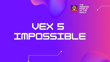 Crazy Games Vex 5!!! (IMPOSSIBLE)