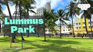 4k Walk in South Beach - Lummus Park
