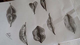 تعلم رسم أشكال الفم بشكل احترافي وبسيط - YouTube
