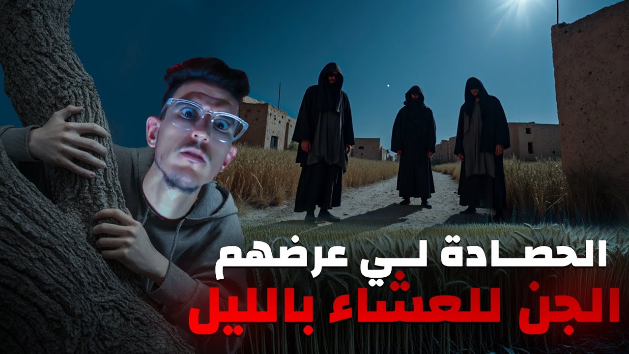 خدامة الحصاد لي عرضهم الجن للعشا بالليل فالخلا (قصة رعب منتصف الليل)