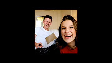 Millie and Noah 😍 #fyp #fypシ #foryoupage #noahschnapp #milliebobbybrown #edits #shorts