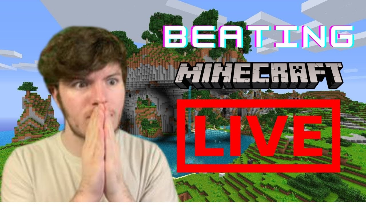 NOT ENDING STREAM UNTIL I BEAT MINECRAFT FOR THE FIRST TIME IN MY LIFE ...